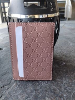 Gucci Embossed Guccissima Cardholder